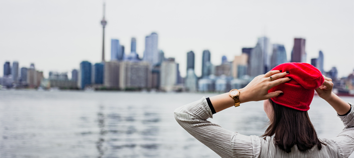 Woman in Toronto