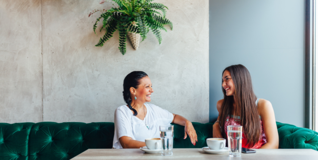 2 friends green couch - home